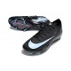 Scarpe da Calcio Nike Mercurial Vapor XVI Elite FG Nero Blu Ghiaccio