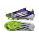 Scarpe adidas F50 Elite Laceless FG Viola Rush Ftwr Bianco Limone Lucido