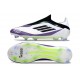 Scarpe adidas F50 Elite Laceless FG X Messi Ftwr Bianco Nero Core Unity Viola