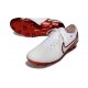 Scarpe Nike Tiempo Legend X Elite FG Bianco Cremisi Vivace