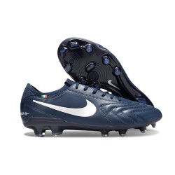 Scarpe Nike Tiempo Legend X Elite FG Marina Bianco