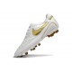 Scarpe Nike Tiempo Legend X Elite R10 FG Bianco Oro