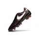 Scarpe Nike Tiempo Legend X Elite R10 FG Nero Bianco Rosso
