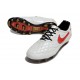 Scarpe Nike Tiempo Legend X Elite R10 FG Bianco Rosso
