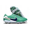 Scarpe Nike Tiempo Legend X Elite FG Verde Stadium Bianco Ossidiana Scuro