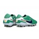 Scarpe Nike Tiempo Legend X Elite FG Verde Stadium Bianco Ossidiana Scuro