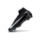 Scarpe Nike Mercurial Superfly 10 Elite FG Nero Blu Ghiaccio