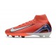Scarpe Nike Mercurial Superfly 10 Elite FG Rosso Bianco Nero