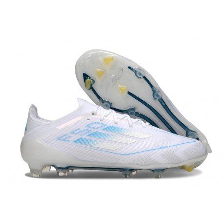 Scarpe da Calcio adidas F50 Elite FG Bianco Blu