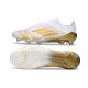 Scarpe da Calcio adidas F50 Elite FG Bianco Oro Met
