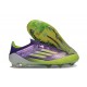 Scarpe da Calcio adidas F50 Elite FG Viola Rush Limone Lucido