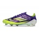 Scarpe da Calcio adidas F50 Elite FG Viola Rush Limone Lucido