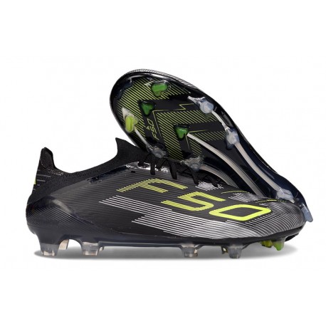 Scarpe da Calcio adidas F50 Elite FG Nero Giallo