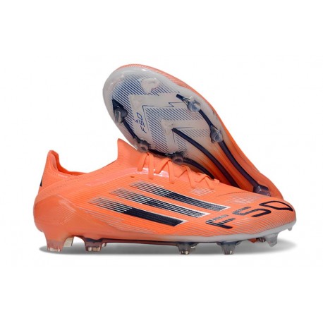 Scarpe da Calcio adidas F50 Elite FG Arancione Nero