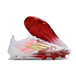 Scarpe da Calcio adidas F50 Elite FG Bianco Rosso Rosa Dorada