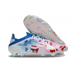 Scarpe da Calcio adidas F50 Elite FG Bianco Rosso Rosa Blu