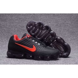 Nike AIR VAPORMAX FLYKNIT - Scarpe running neutre - Nero Rosso