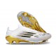 adidas Scarpe da Calcio F50+ FG Bianco Nero Oro Met