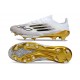 adidas Scarpe da Calcio F50+ FG Bianco Nero Oro Met
