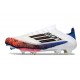 adidas F50+ FG MESSI Ftwr Bianco Rosso Lucido Argento Metallico