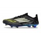 adidas Scarpe da Calcio F50+ FG Nero Core Ferro Metallizzato Limone Lucido
