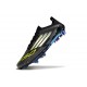 adidas Scarpe da Calcio F50+ FG Nero Core Ferro Metallizzato Limone Lucido