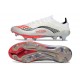 adidas Scarpe F50+ FG MESSI Ftwr Bianco Rosso Lucido Argento Metallico