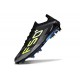 adidas Scarpe da Calcio F50+ FG Nero Core Ferro Metallizzato Limone Lucido