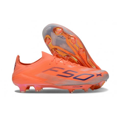 adidas Scarpe da Calcio F50+ FG Arancio Nero