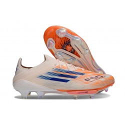 adidas Scarpe da Calcio F50+ FG Arancio Blu