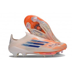 adidas F50+ Senza Lacci FG Arancio Blu