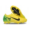 Scarpe da Calcio Nike Mercurial Vapor XVI Elite FG Kylian Mbappe Giallo Nero Verde