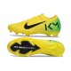 Scarpe da Calcio Nike Mercurial Vapor XVI Elite FG Kylian Mbappe Giallo Nero Verde