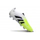 Scarpe da Calcio adidas Predator Elite FG Ftwr Bianco Nero Core Limone Lucido