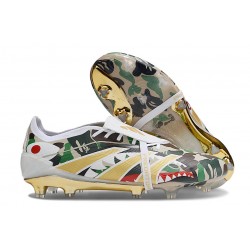 Adidas Predator Elite FT 25 FG Bianco Nero Verde Oro