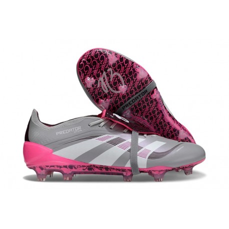Adidas Predator Elite FT 25 FG Grigio Rosa Bianco
