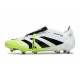 Adidas Predator Elite FT 25 FG Ftwr Bianco Nero Core Limone Lucido