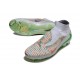 Scarpa Nike Phantom 6 Elite High Cut FG Bianco Verde Arancio