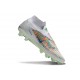 Scarpa Nike Phantom 6 Elite High Cut FG Bianco Verde Arancio