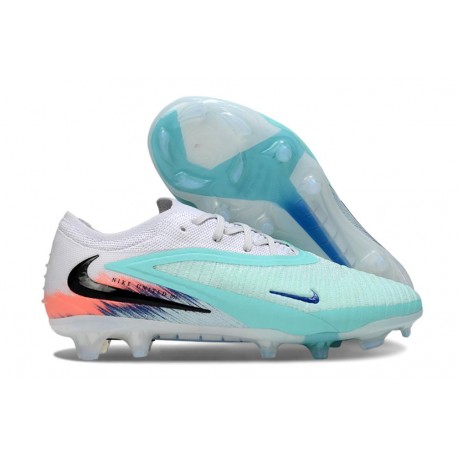 Scarpe da Calcio Nike Phantom 6 Elite Low FG Verde Bianco Nero