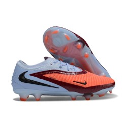 Scarpe da Calcio Nike Phantom 6 Elite Low FG Royal Tint Cremisi Vivace