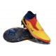 Nike Phantom 6 Elite High Cut FG X Haaland Arancione Laser Lemon Venom Blu Void