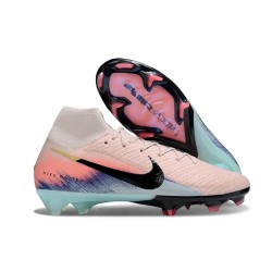 Scarpe Nike Mercurial Superfly 10 Elite FG Rosa Blu Nero