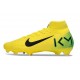 Scarpe Nike Mercurial Superfly 10 Elite FG KM Giallo Verde Nero