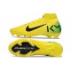 Scarpe Nike Mercurial Superfly 10 Elite FG KM Giallo Verde Nero