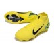 Scarpe Nike Mercurial Superfly 10 Elite FG KM Giallo Verde Nero