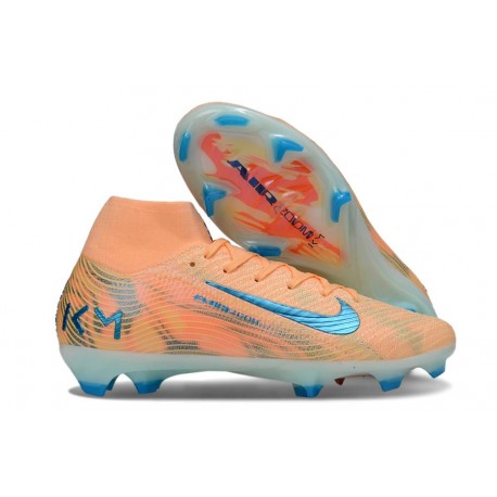 Scarpe Nike Mercurial Superfly 10 Elite FG KM Arancio Blu