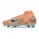 Scarpe Nike Mercurial Superfly 10 Elite FG KM Arancio Blu