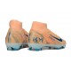 Scarpe Nike Mercurial Superfly 10 Elite FG KM Arancio Blu