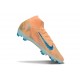Scarpe Nike Mercurial Superfly 10 Elite FG KM Arancio Blu